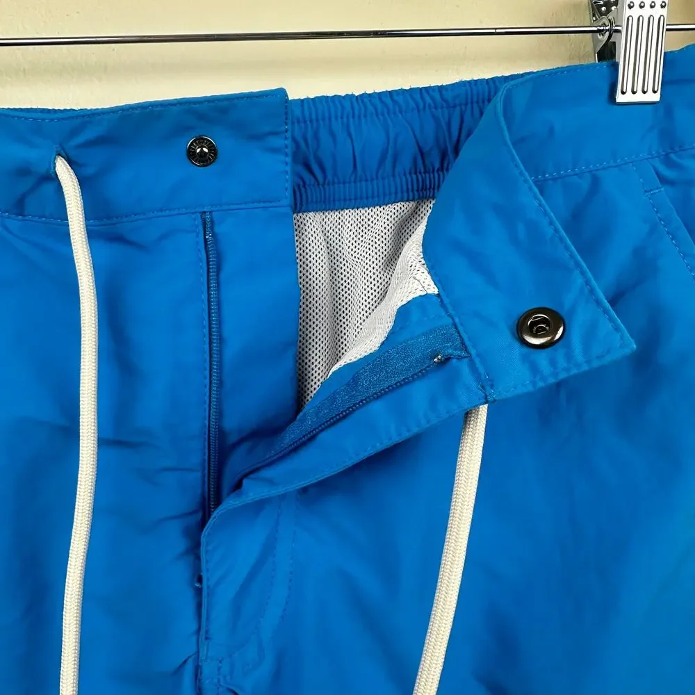 Spoke Men's Swim Trunks Shorts Mesh Lined Cobalt Blue Men's 31 Build A Beach